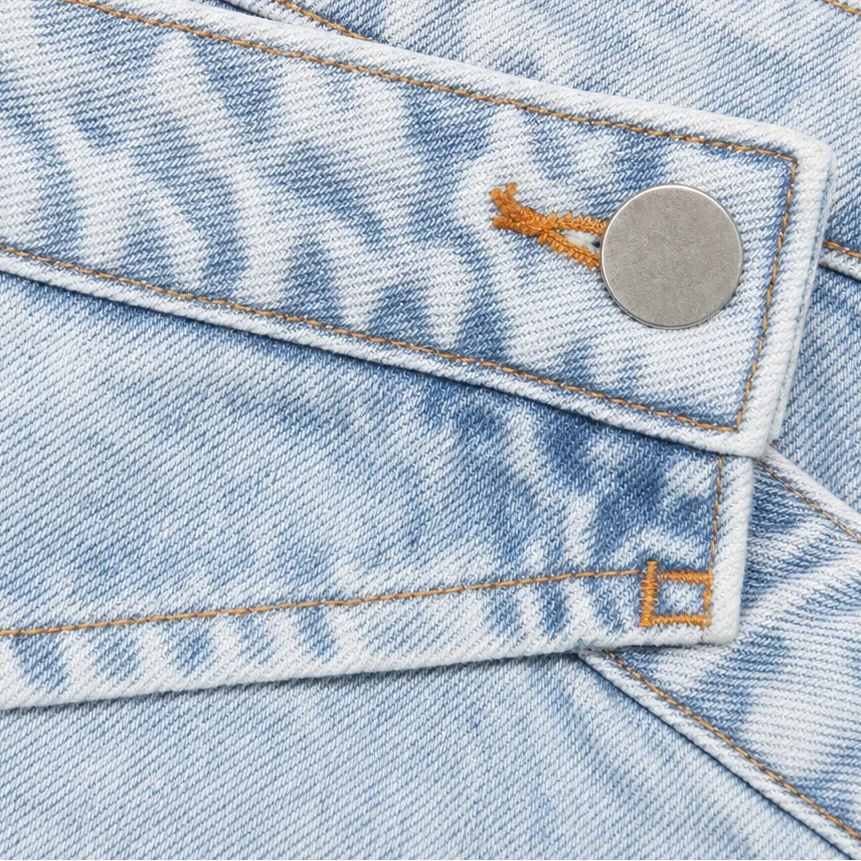 Isabelle | Wide-Leg Jeans with Asymmetric Overlap Waist