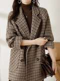 Allie | Double-Breasted Jacket with Notched Lapel