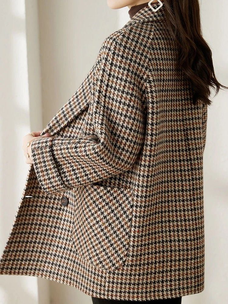 Allie | Double-Breasted Jacket with Notched Lapel