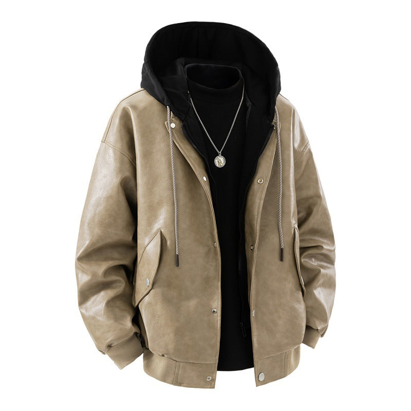 Calvin | Hip-Length Snap Jacket with Flap Pockets