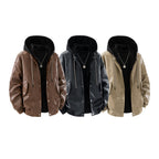 Calvin | Hip-Length Snap Jacket with Flap Pockets