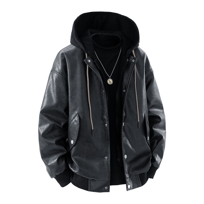 Calvin | Hip-Length Snap Jacket with Flap Pockets