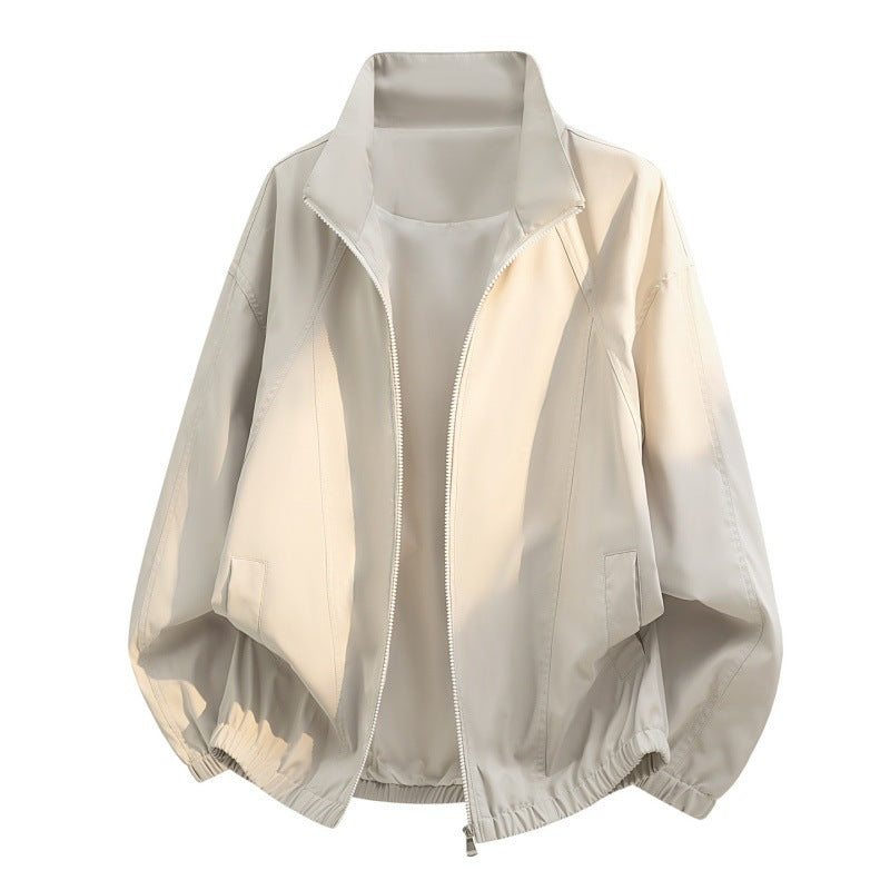 Jace | Jacket with Stand-Up Collar and Zipper