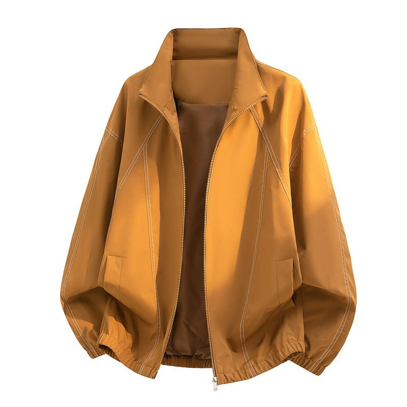 Jace | Jacket with Stand-Up Collar and Zipper