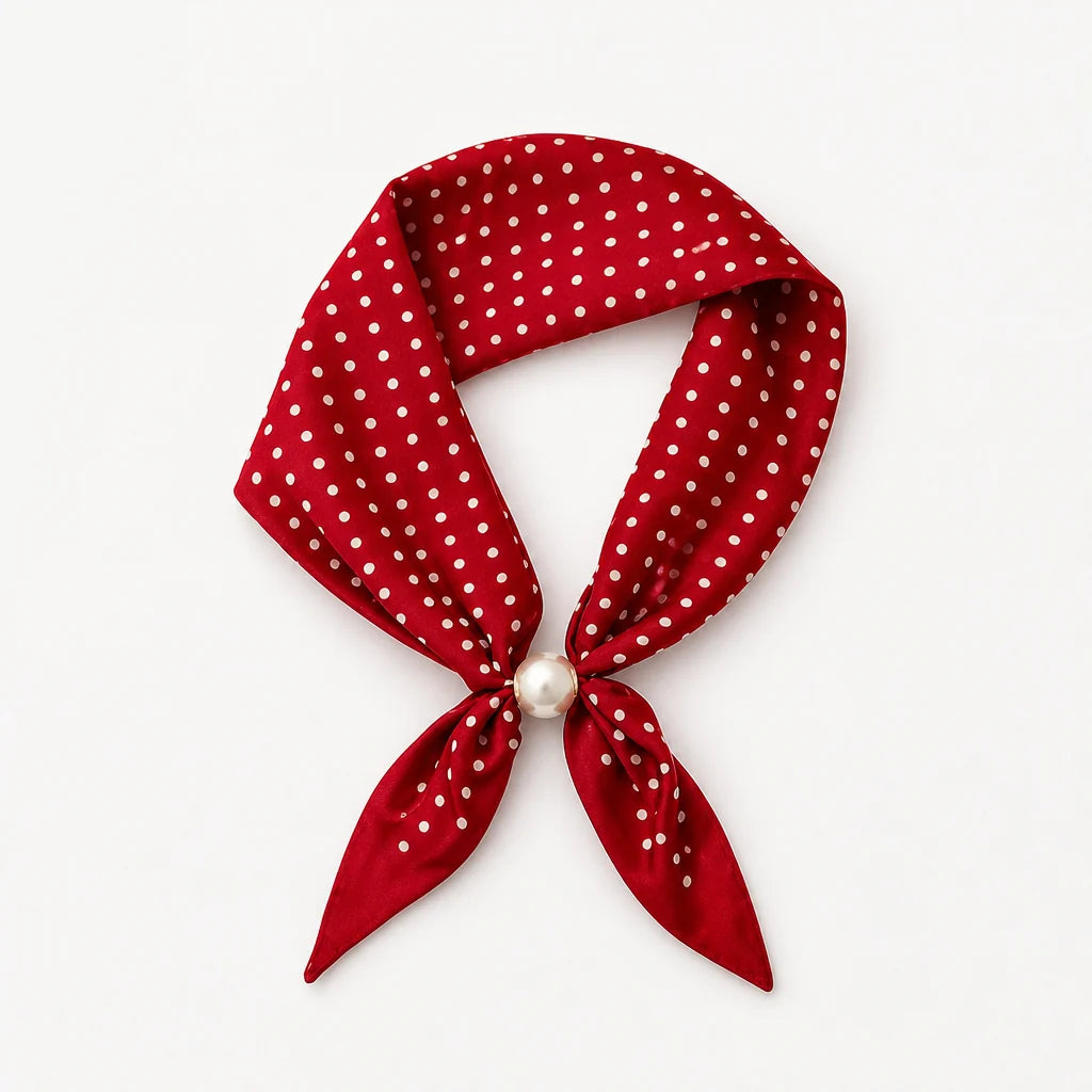 Pearly Scarf Clasp | Faux Pearl Magnetic Closure 11