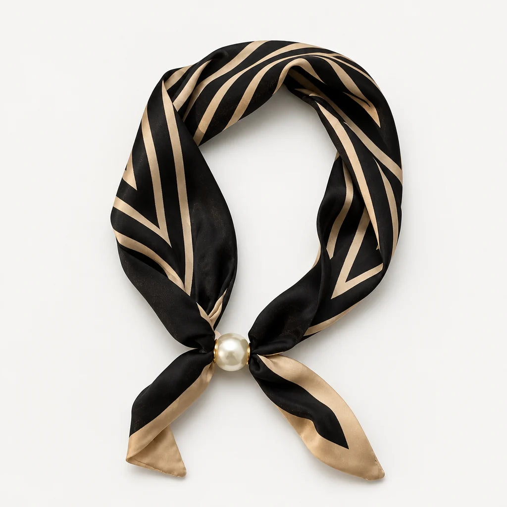 Pearly Scarf Clasp | Faux Pearl Magnetic Closure 17