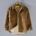 Peter | Corduroy Jacket with Button Closure