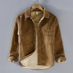 Peter | Corduroy Jacket with Button Closure