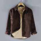 Peter | Corduroy Jacket with Button Closure