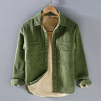 Peter | Corduroy Jacket with Button Closure