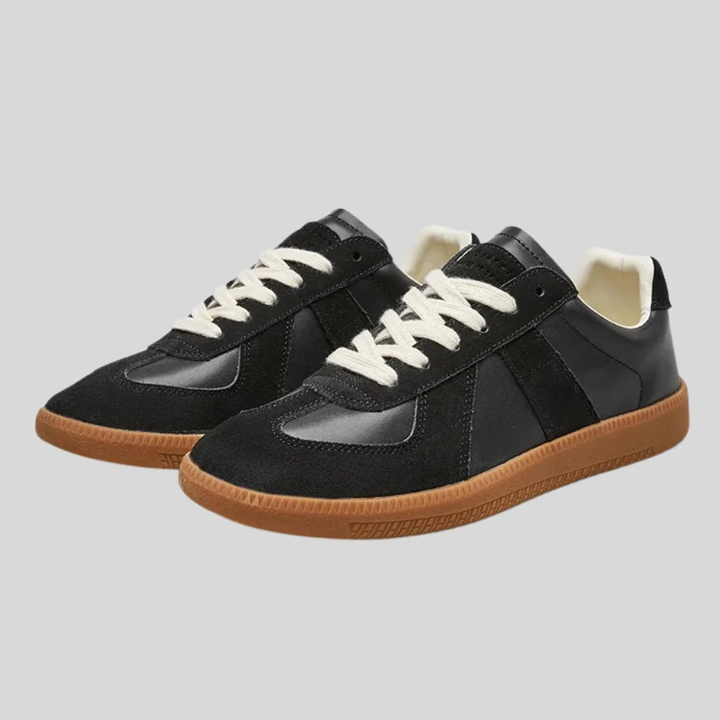 Olga | Low-Top Sneakers with Contrast Panels