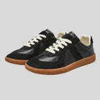 Olga | Low-Top Sneakers with Contrast Panels