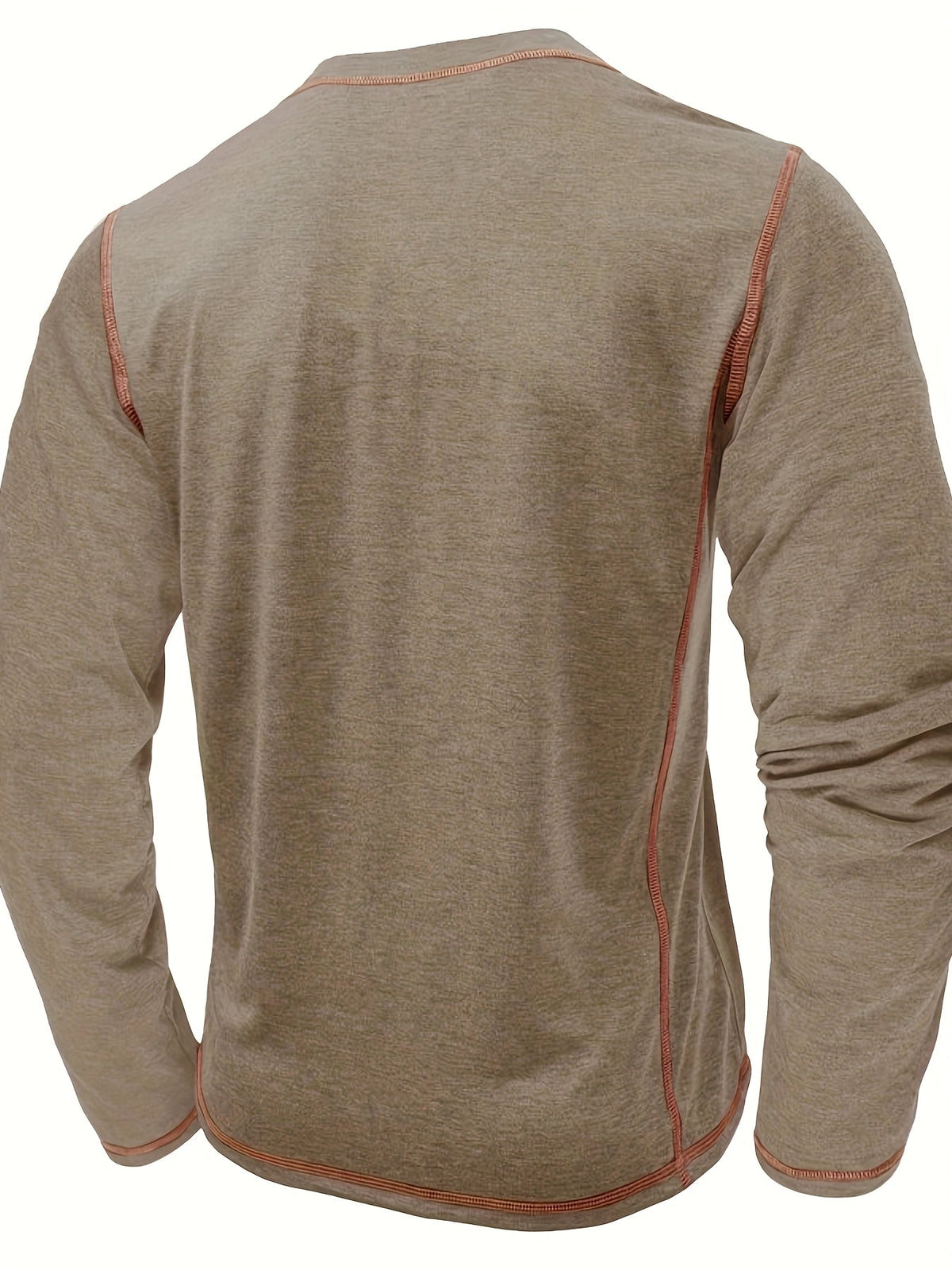 Logan | Long-Sleeve Henley with Chest Pocket