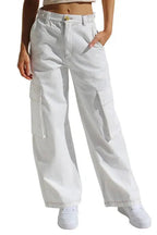 Brynn | Wide-Leg Cargo Pants with Side Pockets