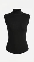 Lorelei | Figure-Hugging Ribbed Turtleneck Top