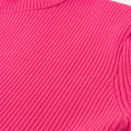 Hailey | Ribbed Knit Bodycon Dress with Long Sleeves