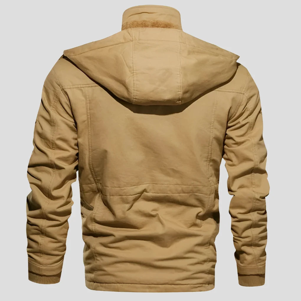 Eli | Hooded Field Jacket with Drawstring