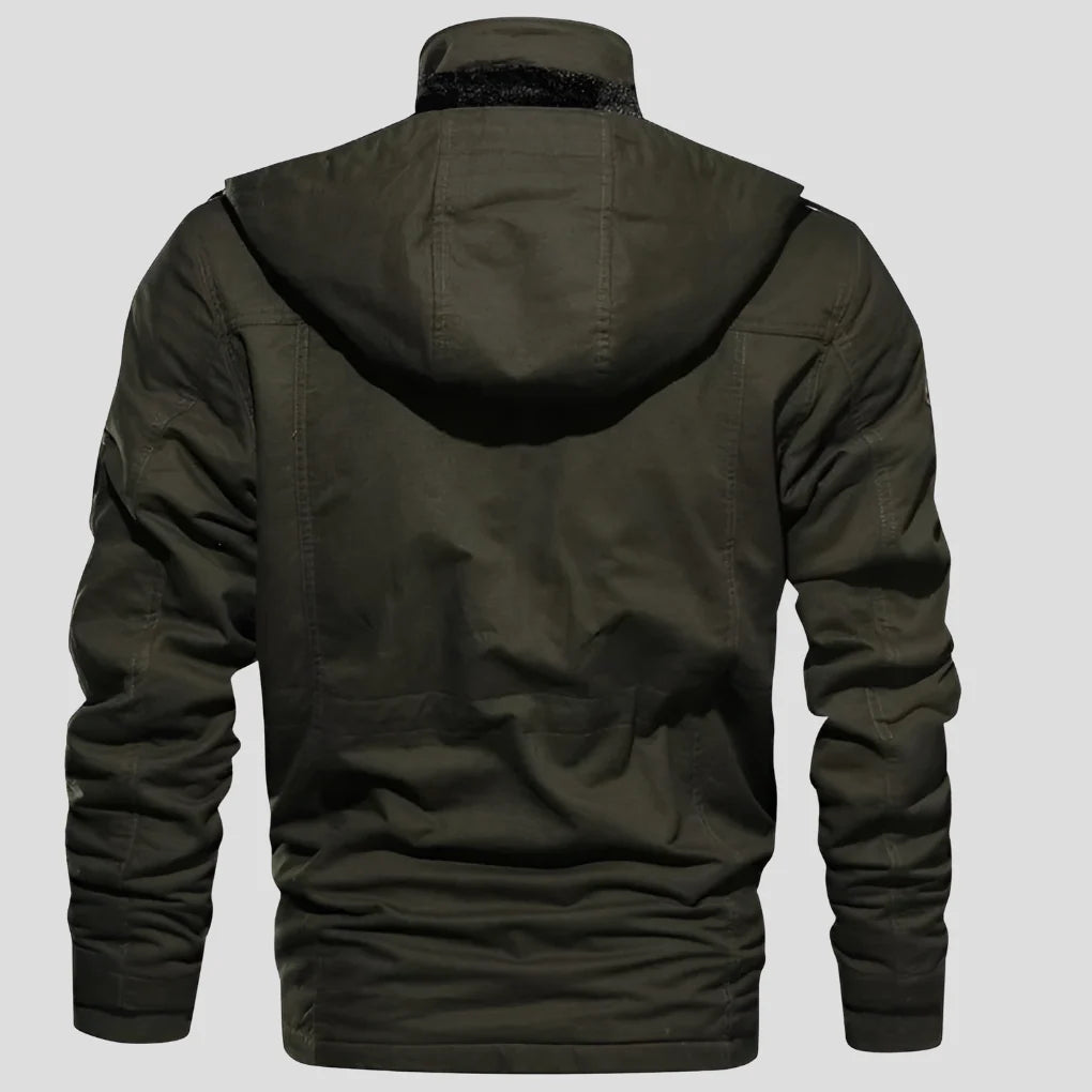 Eli | Hooded Field Jacket with Drawstring