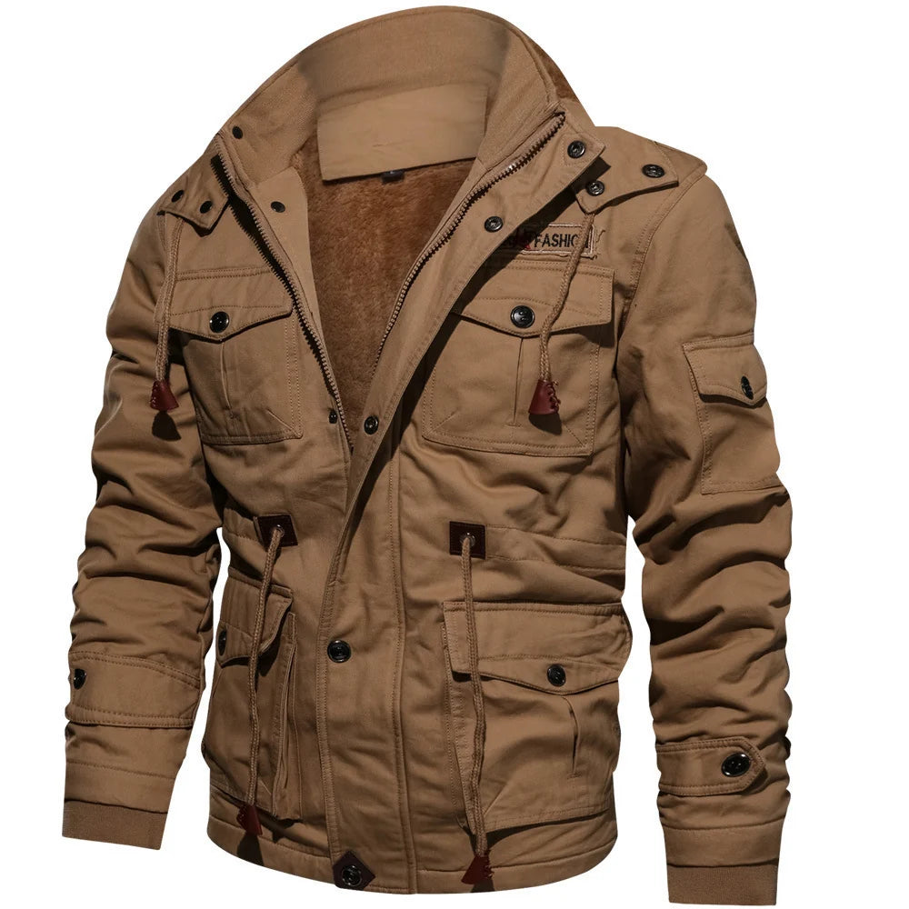 Eli | Hooded Field Jacket with Drawstring