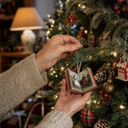 Sable Mini Advent Calendar | 24 Miniature Books, Reusable Ornaments 5