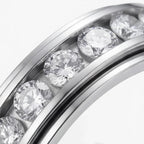 Aurora | Spinner Ring with Clear Stones