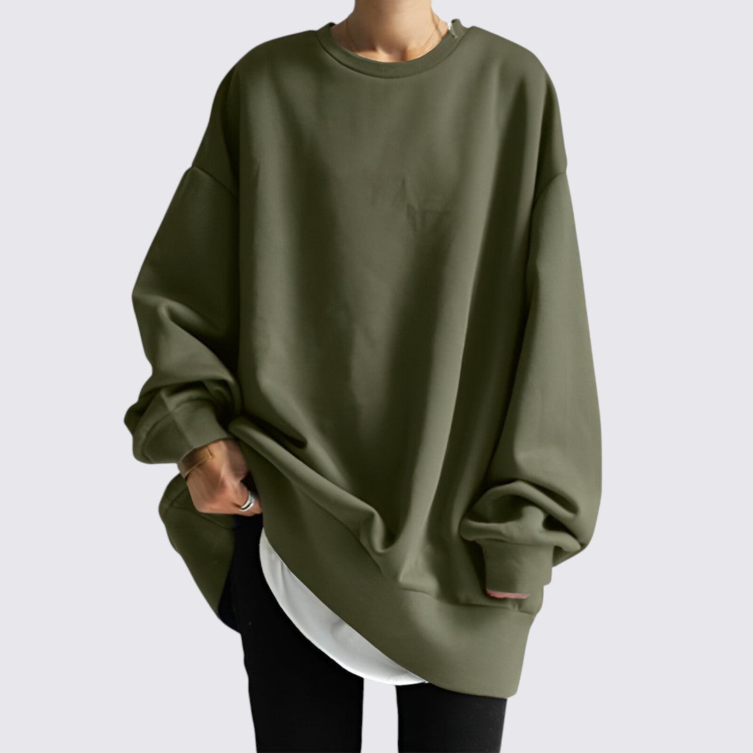 Sira | Oversized Drop-Shoulder Sweatshirt