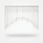 Starhollow Café Curtain | Scalloped Star-Lace, Polyester 10