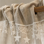 Starhollow Café Curtain | Scalloped Star-Lace, Polyester 6