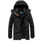 James | Parka with Faux Fur Lining and Quilted Hood