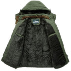 James | Parka with Faux Fur Lining and Quilted Hood