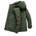 James | Parka with Faux Fur Lining and Quilted Hood