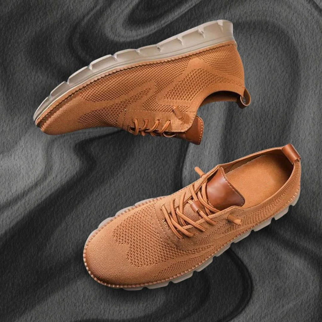 Dennis | Knitted Sneakers with Heel Pull Tab