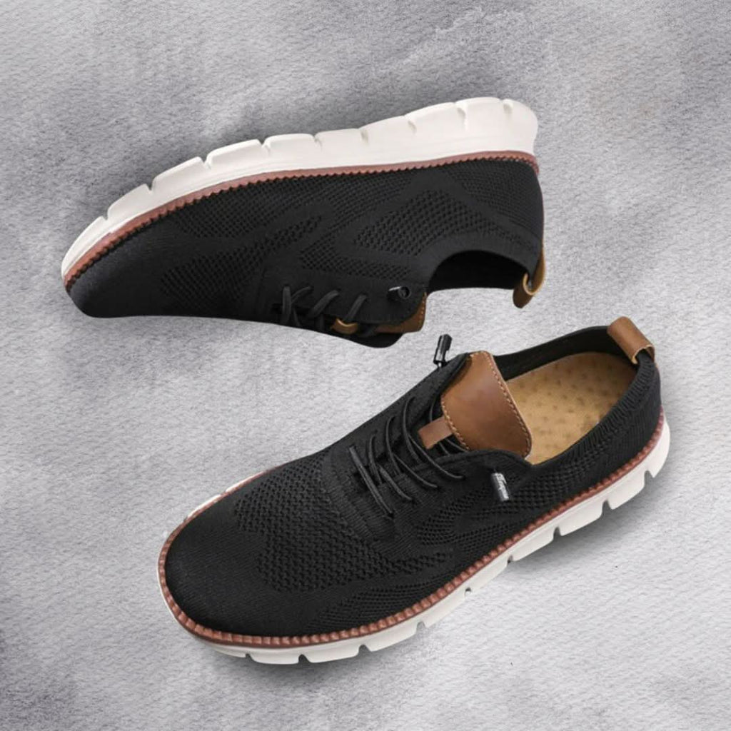 Dennis | Knitted Sneakers with Heel Pull Tab