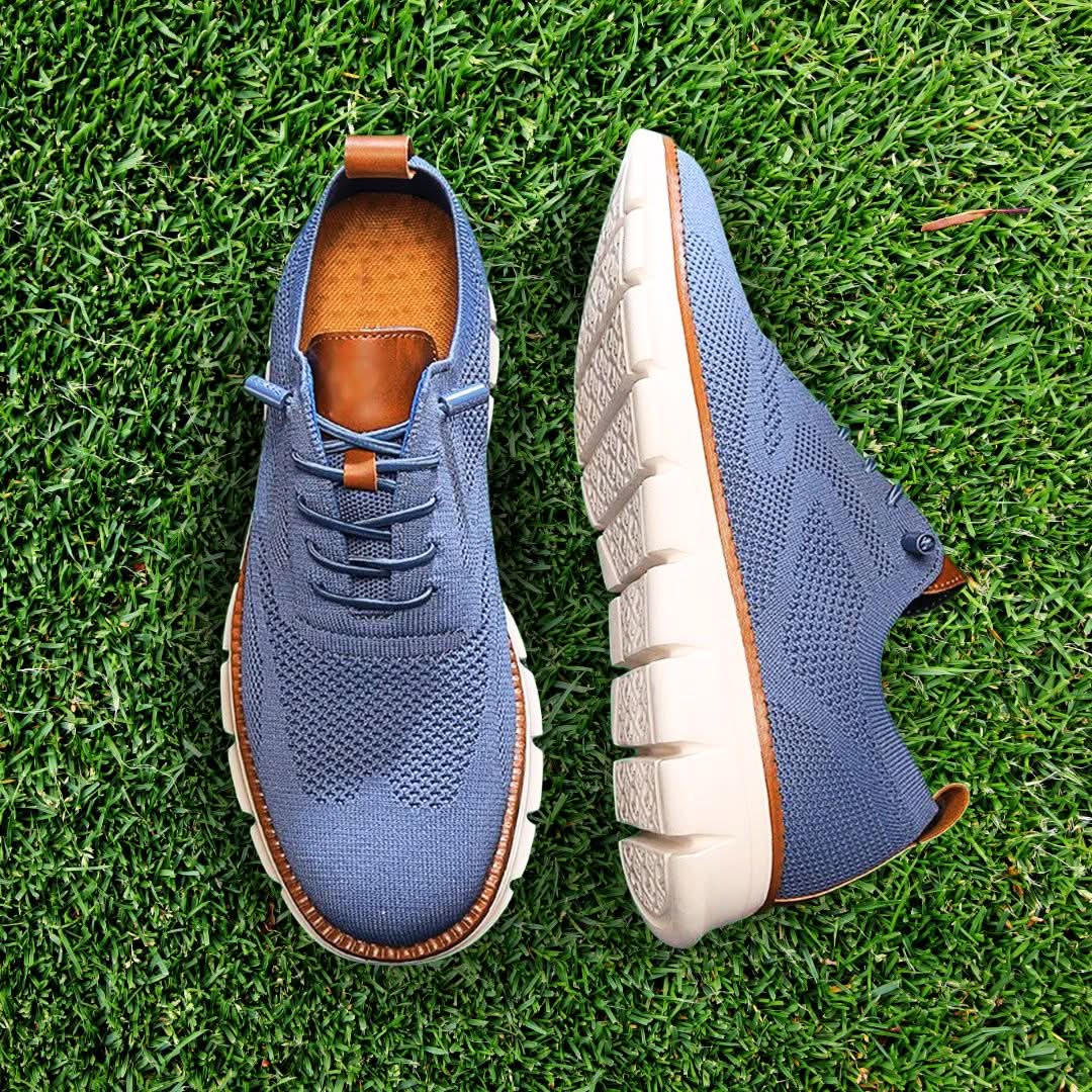 Dennis | Knitted Sneakers with Heel Pull Tab