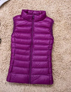 Brooks | Quilted Vest with High Stand-Up Collar