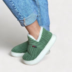 Josephine | Plush-Lined Corduroy Slippers