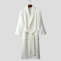 Reese | Waffle Bathrobe with Shawl Collar