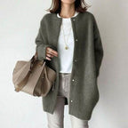 Andrea | Oversized Button-Front Cardigan