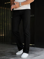 Jared | Tailored Straight-Leg Pants with Side Pockets