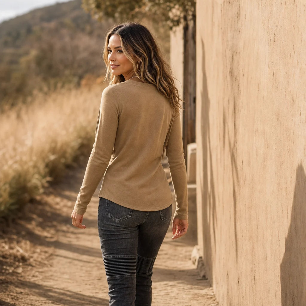 Vela Fringe Top | Cascading V-Neck Layered Fringe 5