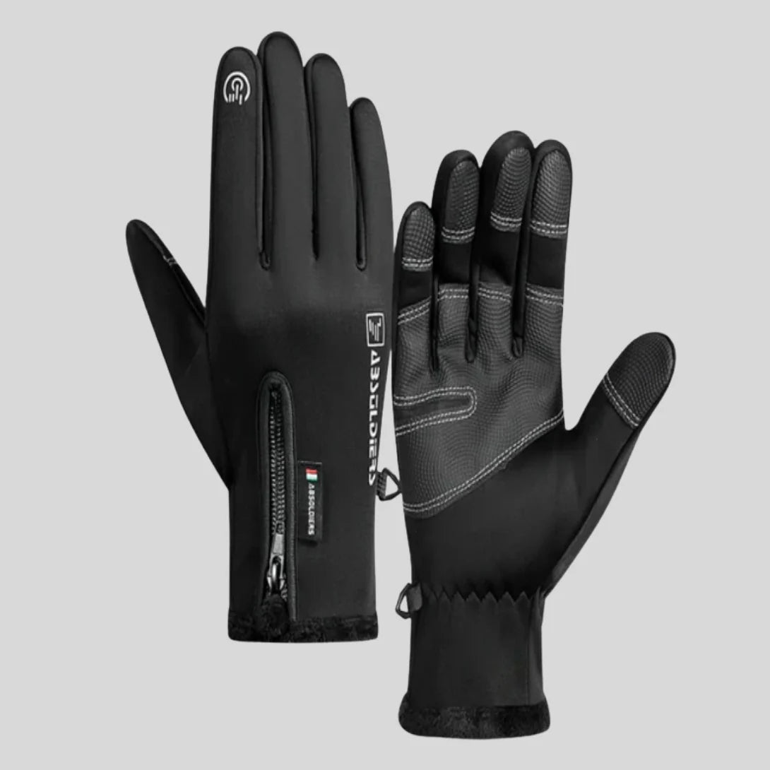 Giselle | Gloves with Zipper and Touchscreen Tip