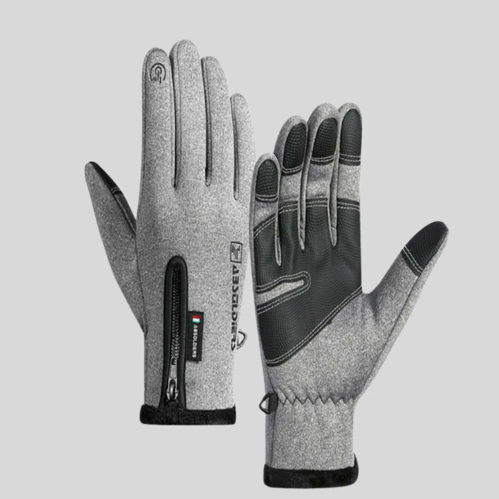 Giselle | Gloves with Zipper and Touchscreen Tip