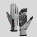 Giselle | Gloves with Zipper and Touchscreen Tip