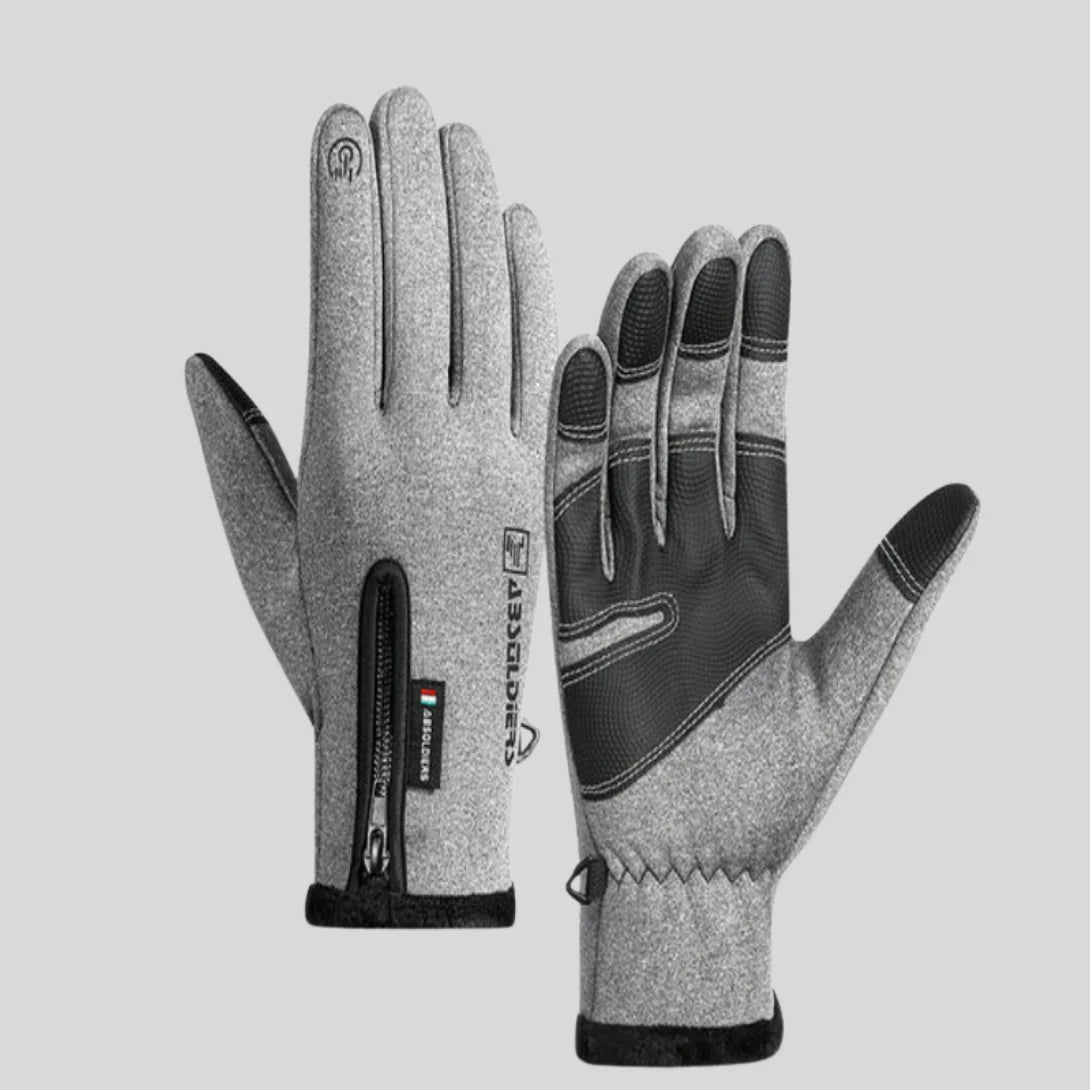 Giselle | Gloves with Zipper and Touchscreen Tip