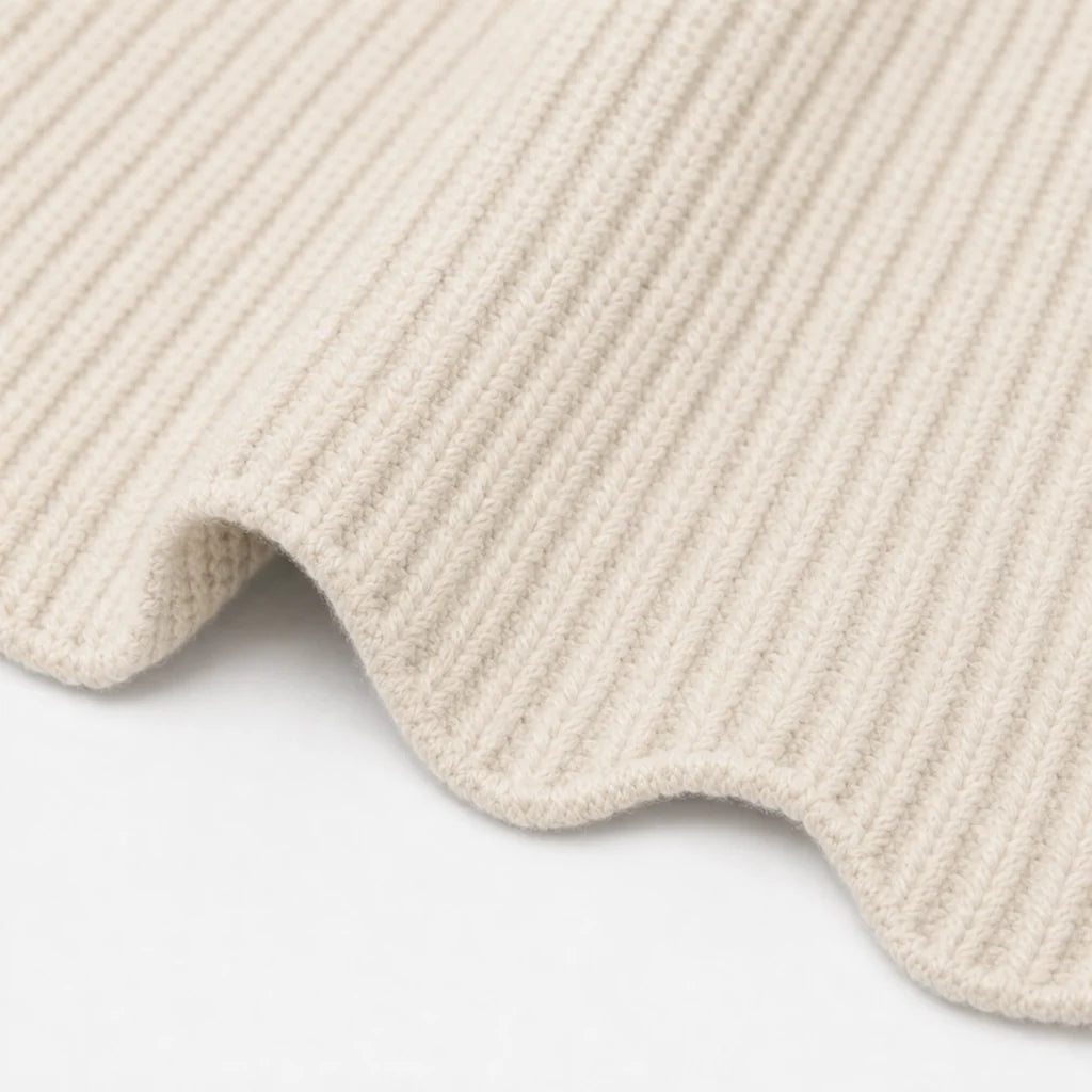Shelby | Ribbed Knit Maxi Dress with Lantern Sleeves