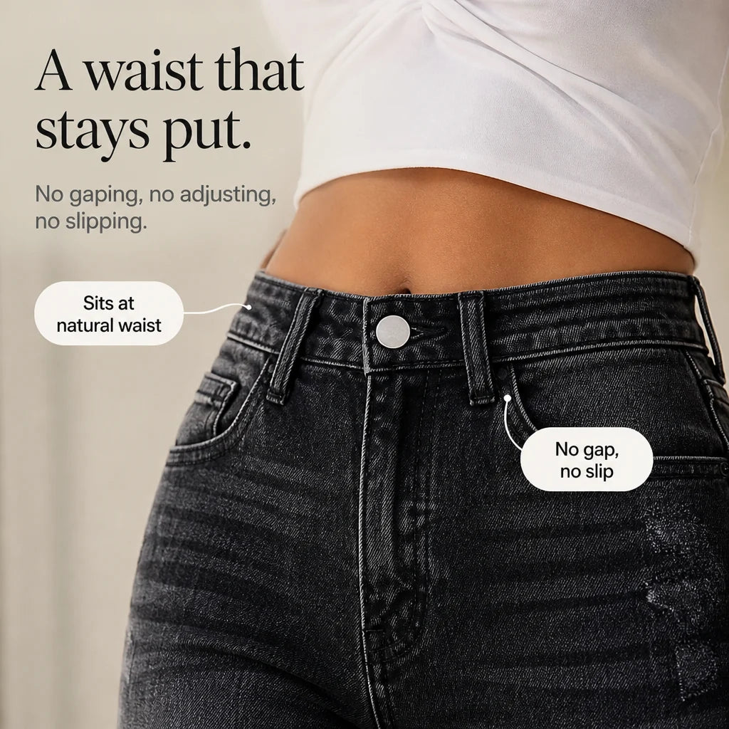 Vivia Black Flare Jeans | High-Waisted, Stretch Denim for Women 7