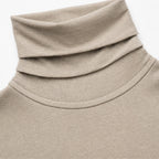 Scarlett | Ribbed Knit Midi Dress with Turtleneck