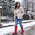 Marcia | Plush-Lined Block Heel Knee-High Boots
