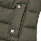 Aimee | Minimal Zip-Up Puffer Vest