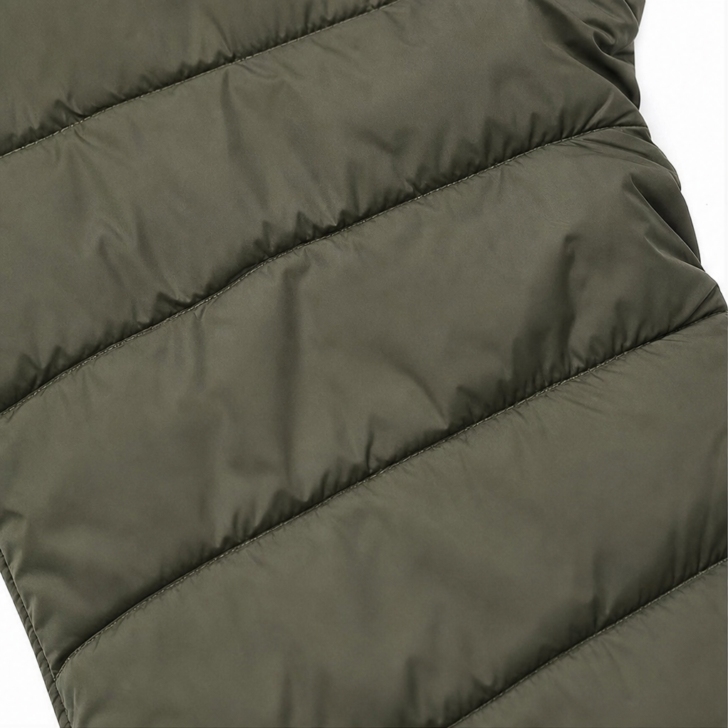 Aimee | Minimal Zip-Up Puffer Vest